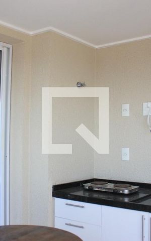 Studio para alugar com 38m², 1 quarto e 1 vagaVaranda da sala e espaço gourmet