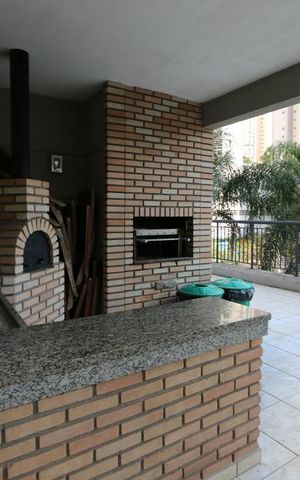 Apartamento à venda com 51m², 1 quarto e 1 vagachurrasqueira