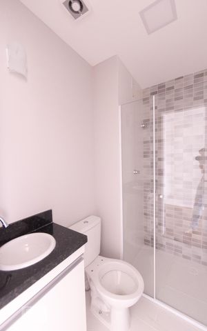 Apartamento para alugar com 35m², 1 quarto e sem vaga Apartamento para alugar com 35m², 1 quarto e sem vagaBanheiro Social