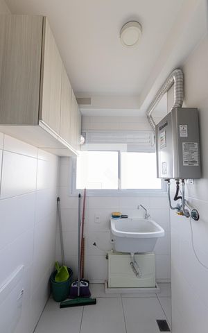 Apartamento à venda com 46m², 1 quarto e 1 vaga Apartamento à venda com 46m², 1 quarto e 1 vagaÁrea de Serviço