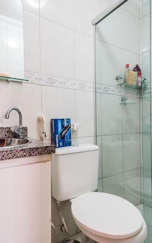 Apartamento à venda com 84m², 3 quartos e 1 vagaBanheiro da Suíte