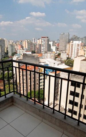 Apartamento para alugar com 60m², 1 quarto e 2 vagasVaranda