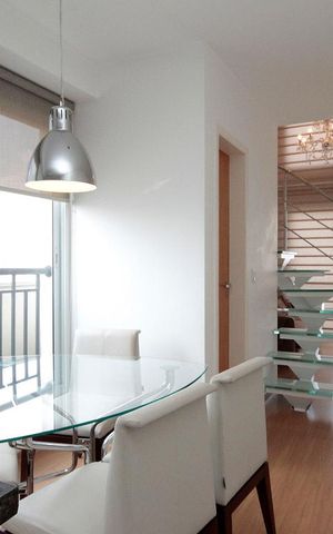 Apartamento para alugar com 60m², 1 quarto e 2 vagasSala