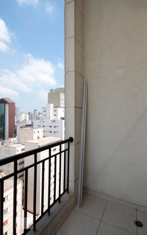 Apartamento para alugar com 60m², 1 quarto e 2 vagasVaranda