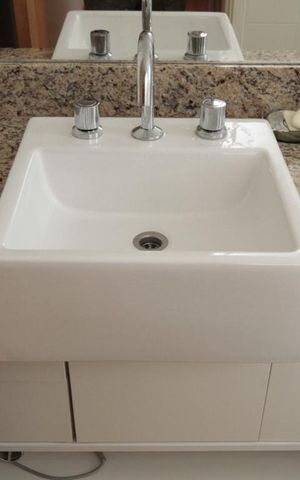 Apartamento para alugar com 60m², 1 quarto e 2 vagasBanheiro da Suíte