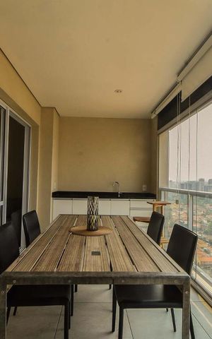 Apartamento para alugar com 51m², 1 quarto e 1 vaga Apartamento para alugar com 51m², 1 quarto e 1 vagaVaranda