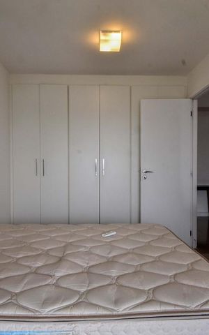 Apartamento para alugar com 51m², 1 quarto e 1 vaga Apartamento para alugar com 51m², 1 quarto e 1 vagaDormitório
