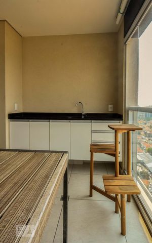 Apartamento para alugar com 51m², 1 quarto e 1 vaga Apartamento para alugar com 51m², 1 quarto e 1 vagaVaranda