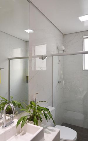 Apartamento para alugar com 154m², 3 quartos e 4 vagasBanheiro social