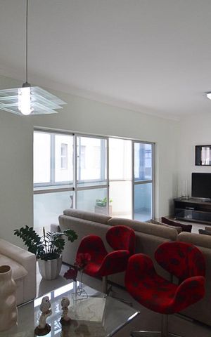 Apartamento para alugar com 154m², 3 quartos e 4 vagasSala