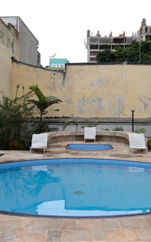 Apartamento à venda com 37m², 1 quarto e 1 vagaPiscina