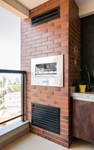 Apartamento à venda com 60m², 2 quartos e 2 vagas Apartamento à venda com 60m², 2 quartos e 2 vagasVaranda Gourmet