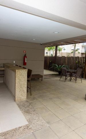 Apartamento à venda com 62m², 2 quartos e 1 vagaChurrasqueira