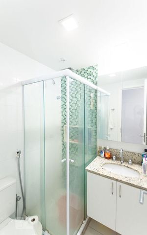 Apartamento para alugar com 60m², 3 quartos e 1 vaga Apartamento para alugar com 60m², 3 quartos e 1 vagaBanheiro Social