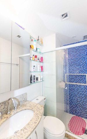 Apartamento para alugar com 60m², 3 quartos e 1 vaga Apartamento para alugar com 60m², 3 quartos e 1 vagaBanheiro da Suíte