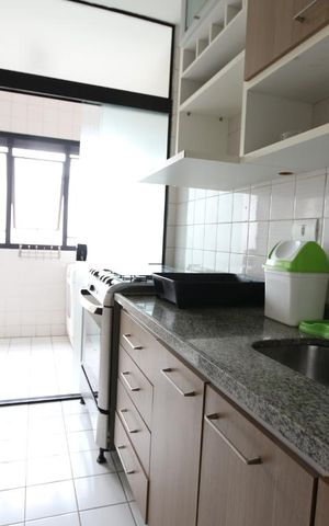 Apartamento à venda com 70m², 2 quartos e 2 vagascozinha