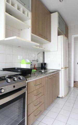 Apartamento à venda com 70m², 2 quartos e 2 vagascozinha