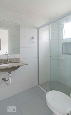 Apartamento para alugar com 50m², 1 quarto e sem vagaBanheiro
