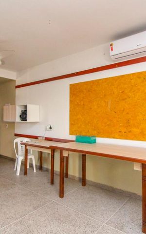 Apartamento para alugar com 44m², 1 quarto e sem vagaÁrea comum - Salão de festas