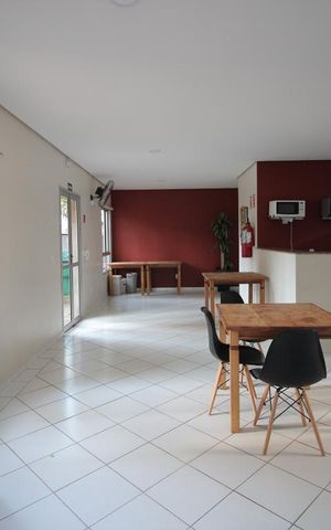 Apartamento à venda com 50m², 2 quartos e 1 vagaÁrea comum - Salão de festas