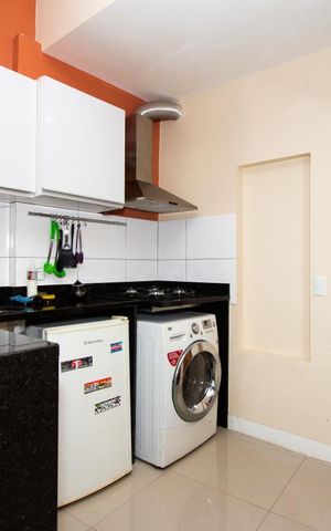 Studio à venda com 27m², 1 quarto e sem vaga Studio à venda com 27m², 1 quarto e sem vagaCozinha