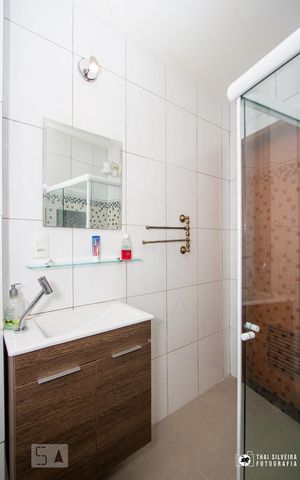 Studio à venda com 27m², 1 quarto e sem vaga Studio à venda com 27m², 1 quarto e sem vagaBanheiro