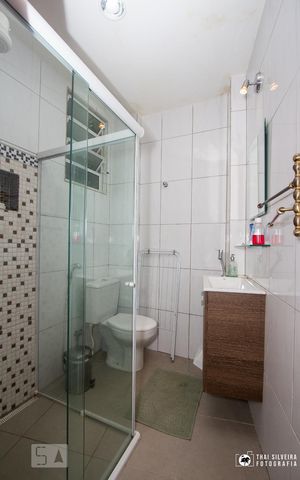Studio à venda com 27m², 1 quarto e sem vaga Studio à venda com 27m², 1 quarto e sem vagaBanheiro