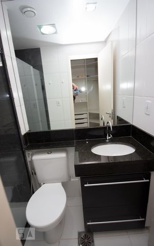 Apartamento para alugar com 58m², 2 quartos e 1 vaga Apartamento para alugar com 58m², 2 quartos e 1 vagaBanheiro Suíte