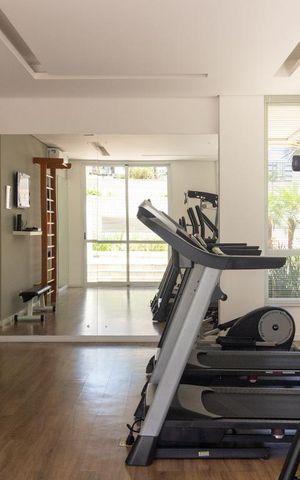 Apartamento à venda com 210m², 3 quartos e 4 vagasÁrea comum - Academia