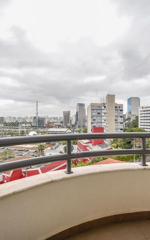 Apartamento para alugar com 98m², 1 quarto e 2 vagasVista da Sala