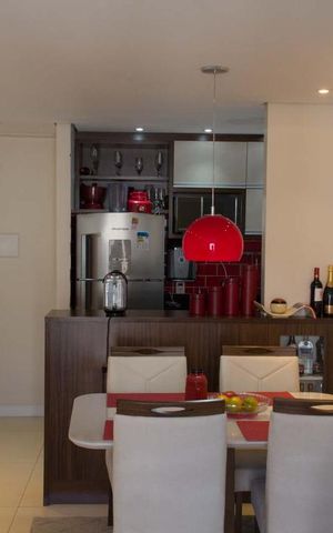 Apartamento à venda com 64m², 3 quartos e 1 vagaCozinha