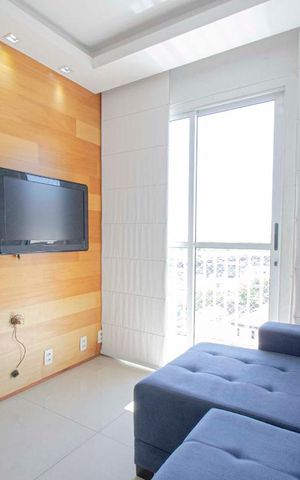 Apartamento à venda com 53m², 2 quartos e 1 vagaSala