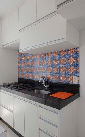 Apartamento à venda com 53m², 2 quartos e 1 vagaCozinha