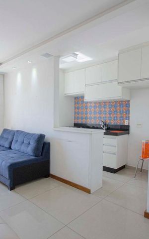 Apartamento à venda com 53m², 2 quartos e 1 vagaSala