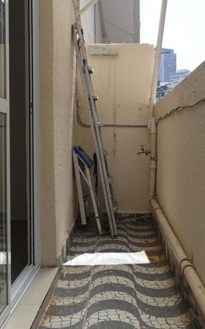 Studio à venda com 40m², 1 quarto e sem vagaVaranda