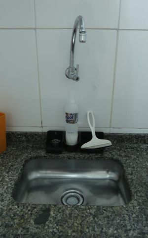 Studio à venda com 40m², 1 quarto e sem vagaCozinha