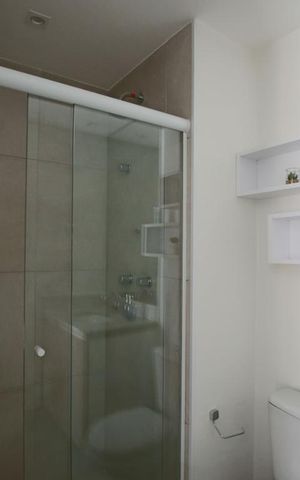 Studio à venda com 42m², 1 quarto e 1 vagaBanheiro
