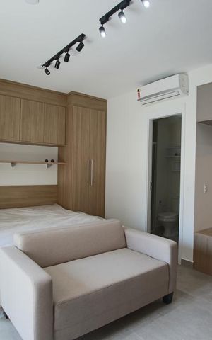 Studio à venda com 42m², 1 quarto e 1 vagaStudio