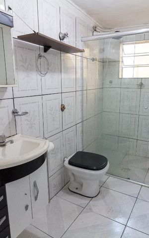 Casa à venda com 80m², 2 quartos e 1 vagaBanheiro suíte