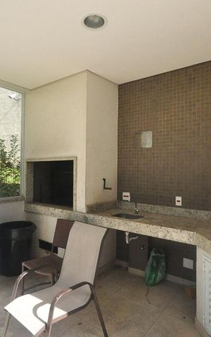 Apartamento à venda com 133m², 3 quartos e 2 vagasChurrasqueira