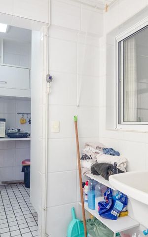 Apartamento para alugar com 59m², 1 quarto e 1 vaga Apartamento para alugar com 59m², 1 quarto e 1 vagaLavanderia