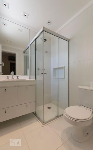 Apartamento para alugar com 69m², 1 quarto e 1 vagaSuíte - Banheiro