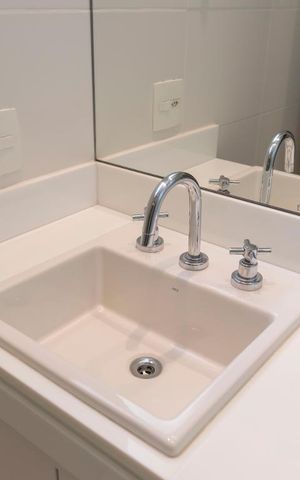 Apartamento para alugar com 69m², 1 quarto e 1 vagaSuíte - Banheiro (Pia)