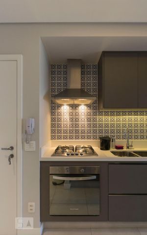 Apartamento para alugar com 69m², 1 quarto e 1 vagaCozinha (Fogão e Forno)