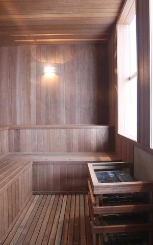 Studio para alugar com 35m², 1 quarto e 1 vagaSauna