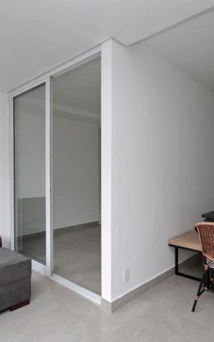 Apartamento para alugar com 57m², 1 quarto e 1 vagaSala