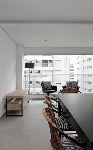 Apartamento para alugar com 57m², 1 quarto e 1 vagaSala