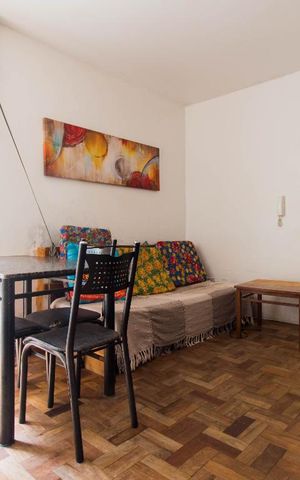 Apartamento à venda com 40m², 1 quarto e sem vaga Apartamento à venda com 40m², 1 quarto e sem vagaSala