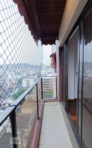 Apartamento à venda com 140m², 3 quartos e 2 vagasVaranda do Quarto 3