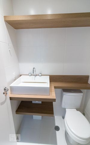 Apartamento à venda com 60m², 2 quartos e 1 vagaBanheiro social